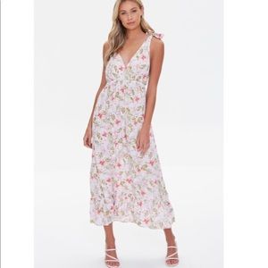 Floral Print Midi Dress